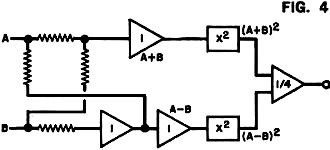 Analog squaring circuit - RF Cafe