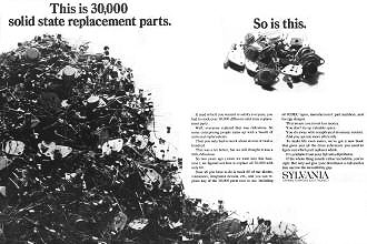 Sylvania General Telephone and Electronics Ad, February 1970 Popular Electronics - RF Cafe
