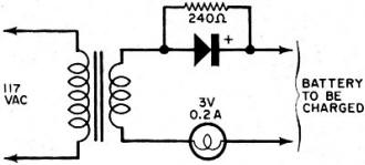 Resistor across rectifier allows a small amount of reverse current - RF Cafe