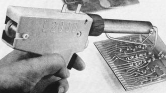 Bilectro "One Hander" Soldering Tool, January 1972 Popular Electronics - RF Cafe
