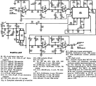 Scrambler / unscrambler circuit schematic - RF Cafe