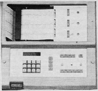 Hewlett-Packard's Model 1515A three-channel ECG machine - RF Cafe