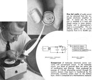 Molecular Electronics, April 1960 Popular Electronics - RF Cafe