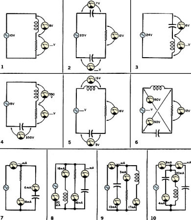 AC Circuit Theory Quiz, December 1970 Popular Electronics - RF Cafe