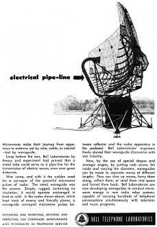 Bell Telephone Laboratories: Electrical Pipe-Line, July 1946 Popular Mechanics - RF Cafe