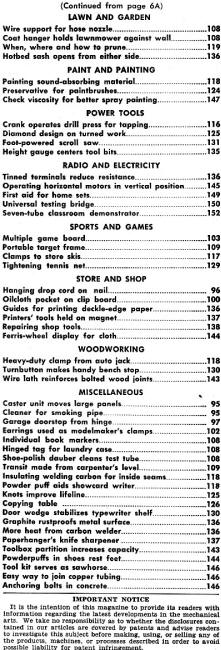 April 1943 Popular Mechanics Table of Contents (p4) - RF Cafe