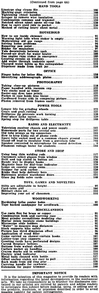 January 1944 Popular Mechanics Table of Contents (p3) - RF Cafe