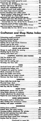 May 1943 Popular Mechanics Table of Contents (p3) - RF Cafe