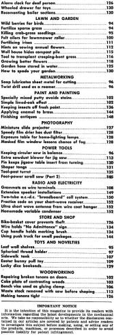May 1943 Popular Mechanics Table of Contents (p4) - RF Cafe