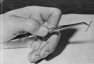 Needle of this size, used in radiotherapy - RF Cafe