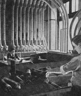 Central station of pneumatic tube system speeds carriers through miles of tubes - RF Cafe