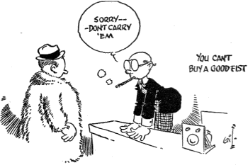 RF Cafe - This Business of Code, Cartoon 1, February 1941 QST
