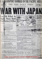 The Erie Daily Times: Pearl Harbor Attack - RF Cafe