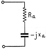Equivalent circuit of a short vertical radiator - RF Cafe