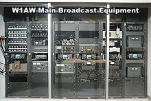 W1AW Main Broadcast Equipment - RF Cafe