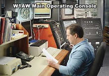 W1AW Main Operator's Console - RF Cafe