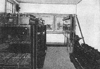 General view of the battery room - RF Cafe