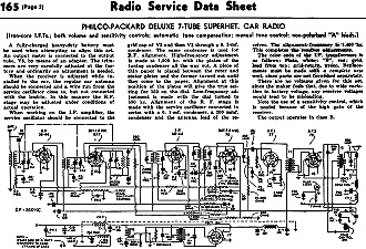 Philco-Packard Deluxe, 7-Tube Superhet Car Radio, May 1936 Radio-Craft - RF Cafe