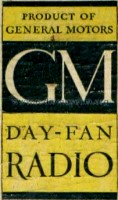 General Motors Day-Fan logo - RF Cafe