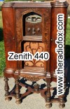 Zenith Model 440 Radio (Steve Geary) - RF Cafe