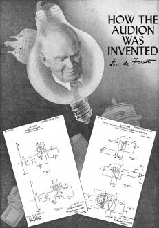 How the Audion Was Invented, January 1947 Radio-Craft - RF Cafe