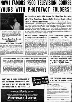 Howard W. Sams & Co., Inc. Photofact Service, May 1948 Radio-Craft - RF Cafe