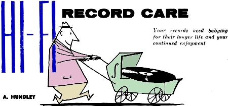 Hi-Fi Record Care, July 1958 Radio-Electronics - RF Cafe