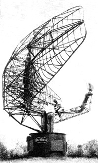 Giant 40·foot search antenna to be used with the new radars - RF Cafe