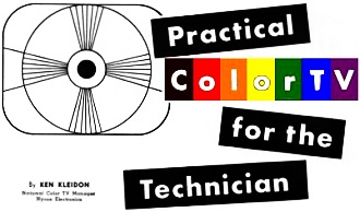 Practical Color TV for the Technician, September 1957 Radio & TV News - RF Cafe