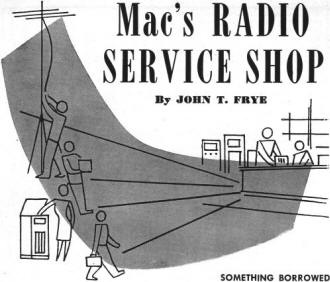 Mac's Radio Service Shop: Something Borrowed, January 1952 Radio & Television News - RF Cafe