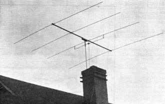 10 meter antenna constructed by author - RF Cafe