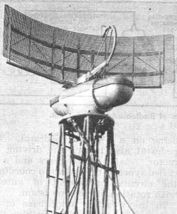 Antenna unit of the Radiomarine radar - RF Cafe