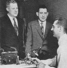 Bell Labs Howard Christensen, Orson Anderson wire bonding Peter Andreatch, Jr. - RF Cafe