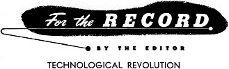 For the Record: Technological Revolution, May 1955 Radio & Television News - RF Cafe