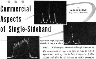 Commercial Aspects of Single-Sideband, May 1956 Radio & Television News - RF Cafe