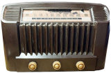 Bendix Models 636A Tabletop Radio (front) - RF Cafe
