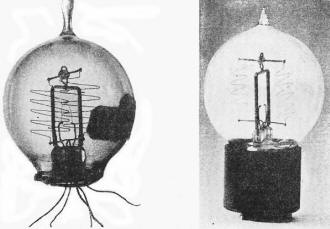 Early Langmuir Pliotron, before exhaust - RF Cafe