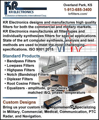 KR Electronics (RF filters) - RF Cafe